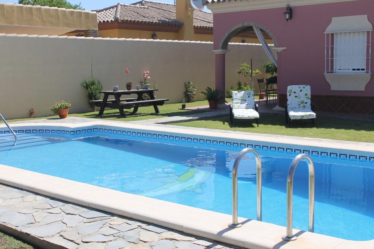 Chalet Marisma Con Piscina Privada Villa Chiclana de la Frontera Dış mekan fotoğraf