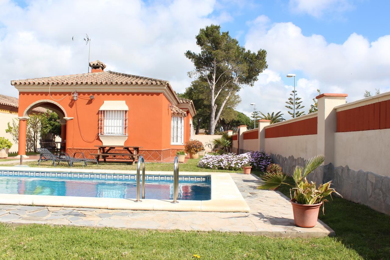 Chalet Marisma Con Piscina Privada Villa Chiclana de la Frontera Dış mekan fotoğraf